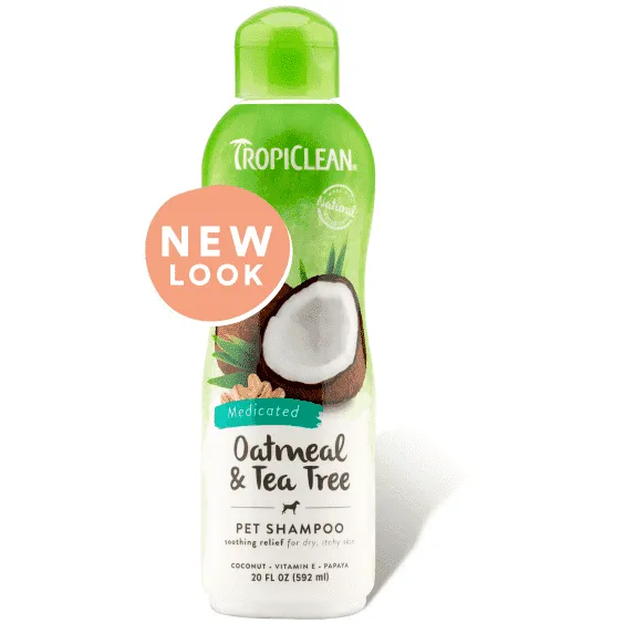 Tropiclean Oatmeal & Tea Tree Shampoo
