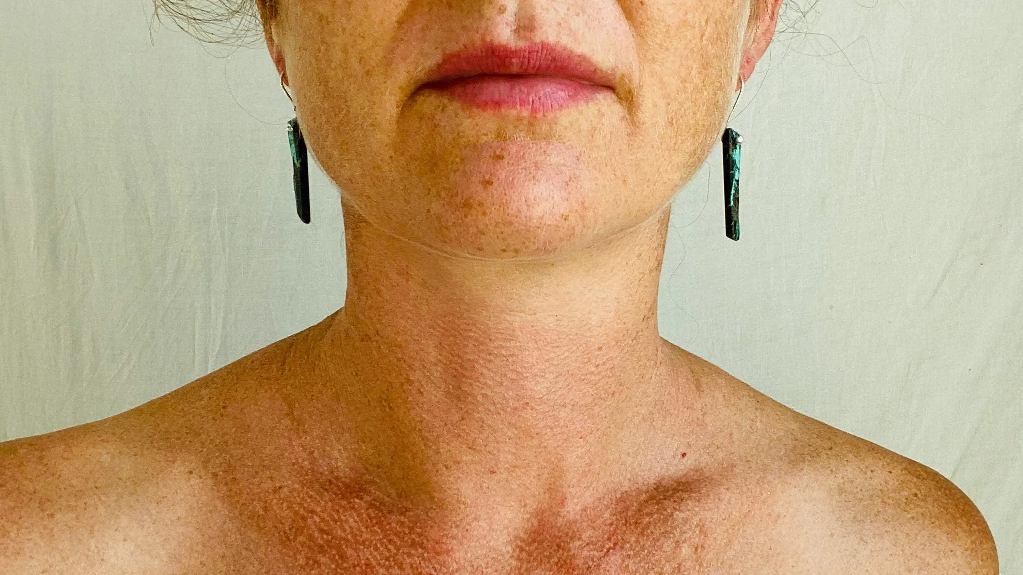 Turquoise Earrings. Sterling Silver. 0301