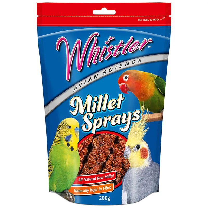 Whistler Natural Millet Spray Bird Treat