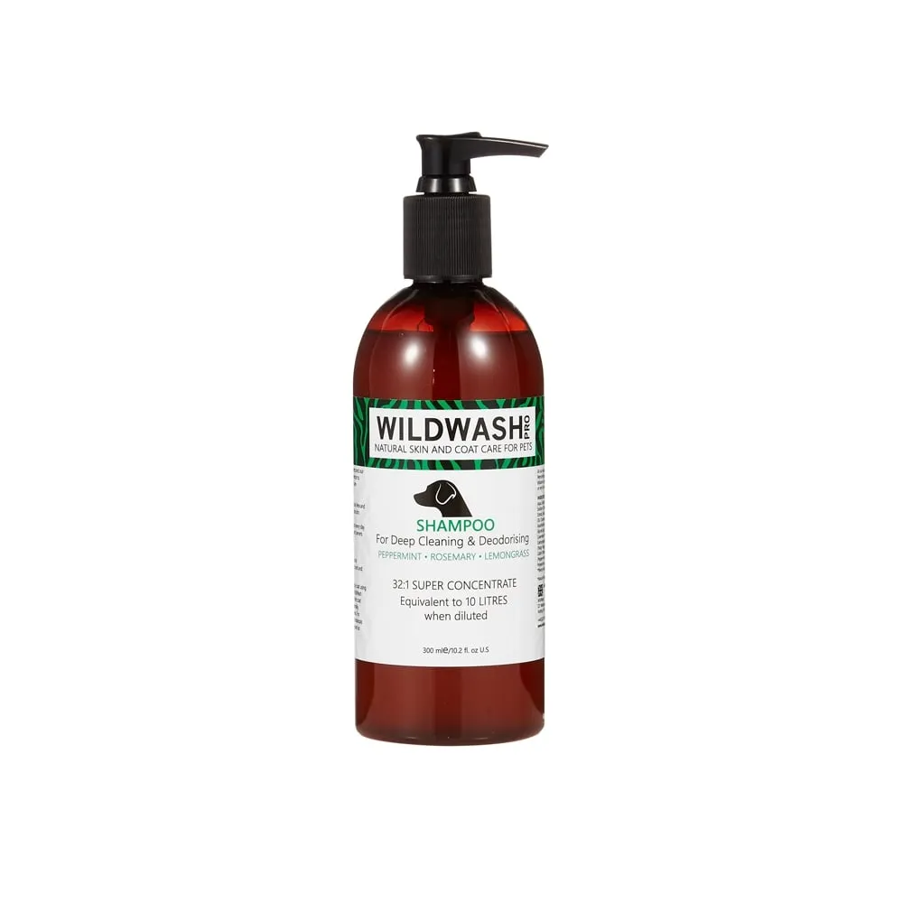 WildWash Pro Shampoo For Deep Cleaning & Deodorising