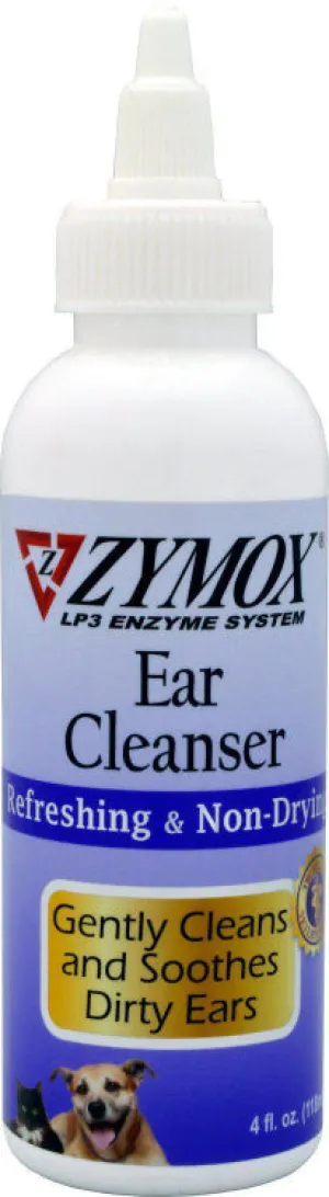 Zymox Ear Cleanser Dog and Cat Supply, 4fl.oz.